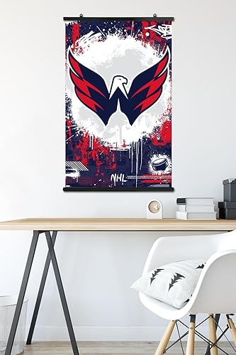 Miniatura 9 de Trends International NHL Washington Capitals - Póster de pared con logotipo Maximalist 23, 14.72 x 22.37 pulgadas, versión premium sin marco