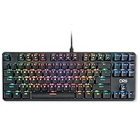 [Amazon Exclusive] DR1TECH Raven Tastiera Meccanica TKL da Gaming RGB per PC [20 mln