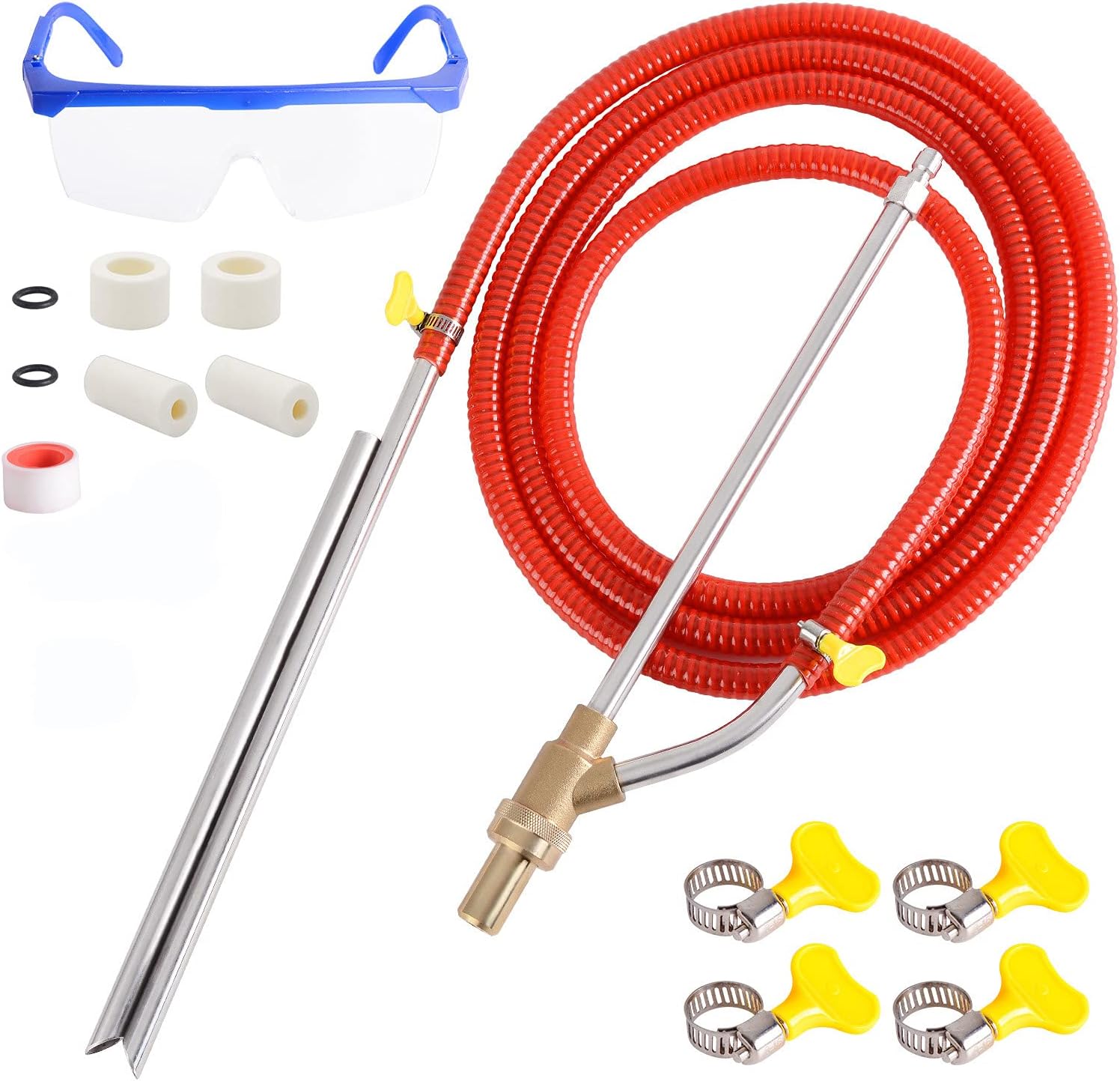 Hochdruckreiniger Pistolen Adapter - mit 1/4'' Schnellanschluss Buchse, Kompatibel mit Karcher/Kärcher K Serie K2, K3, K4, K5, K6, K7 Hochdruckreiniger (1 Stück