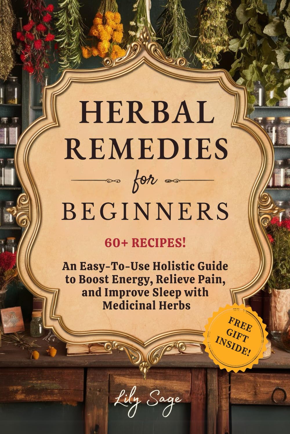 Herbal Remedies for Beginners: An Easy-to-Use Holistic Guide to Boost Energy, Relieve Pain, and Improve Sleep with Medicinal Herbs