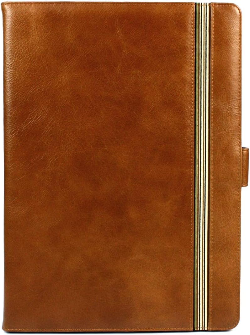 Vintage Genuine Leather Slim-Stand Case Cover for iPad Pro 11 (2018/2020) - Brown