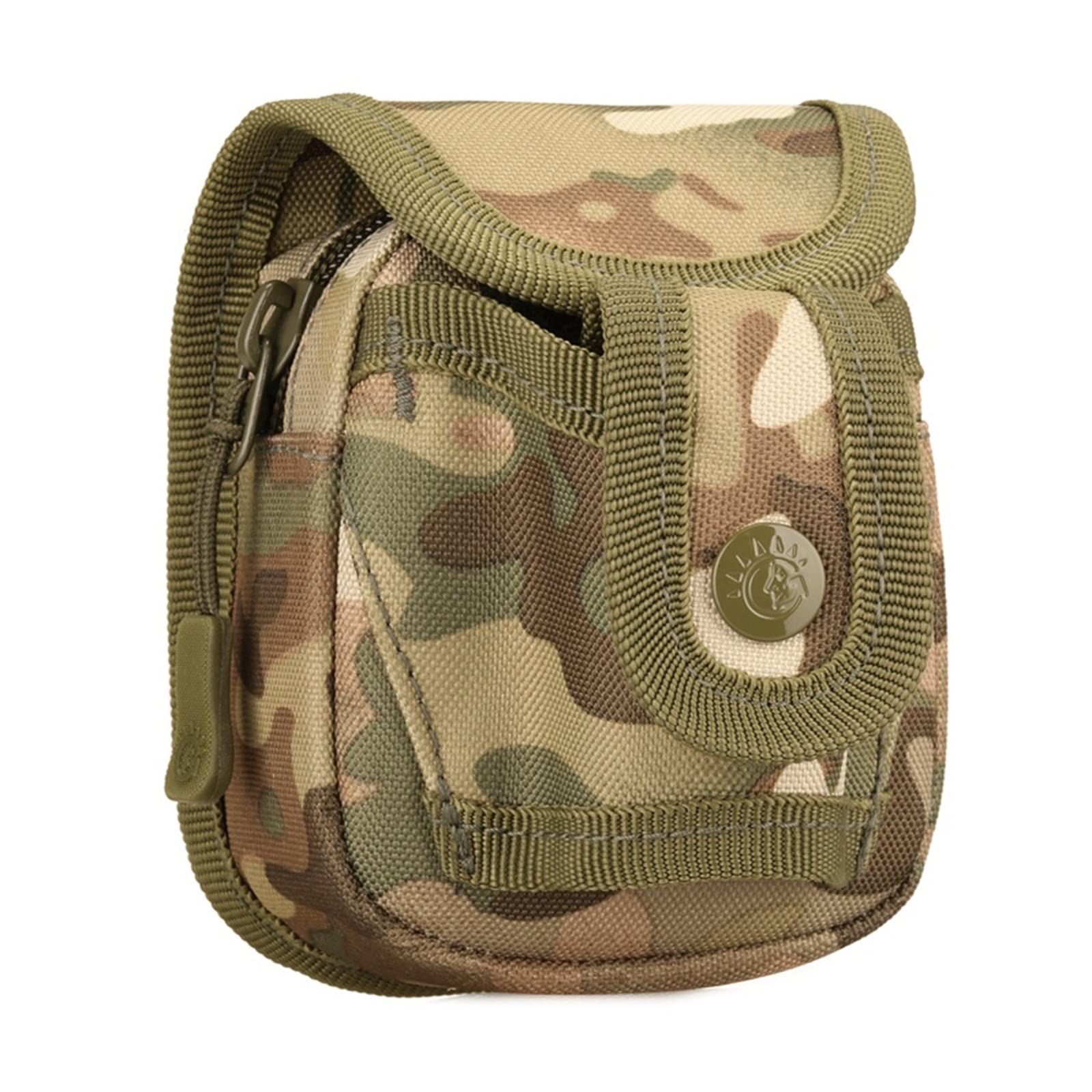 REDLEK Men Outdoor Sports Steel Ball Package Nylon Slingshot Bag Back Through The Belt Durable Without Deformation Compatible with Hunting (Color : CP)