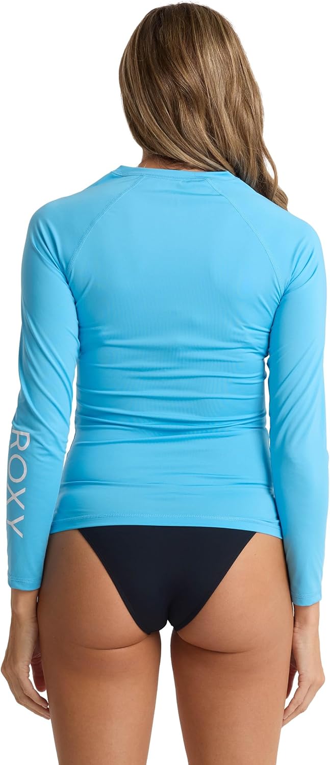Roxy Women's Essentials Long Sleeve Zipped Rashguard - Image 3