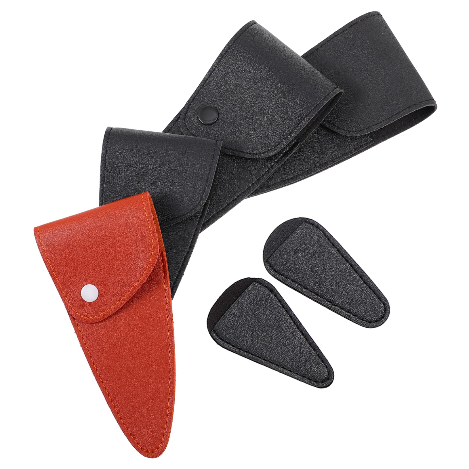 SOESFOUFU Barber Scissors Bag Professional Scissor Pouch Handmade Scratch-resistant Durable