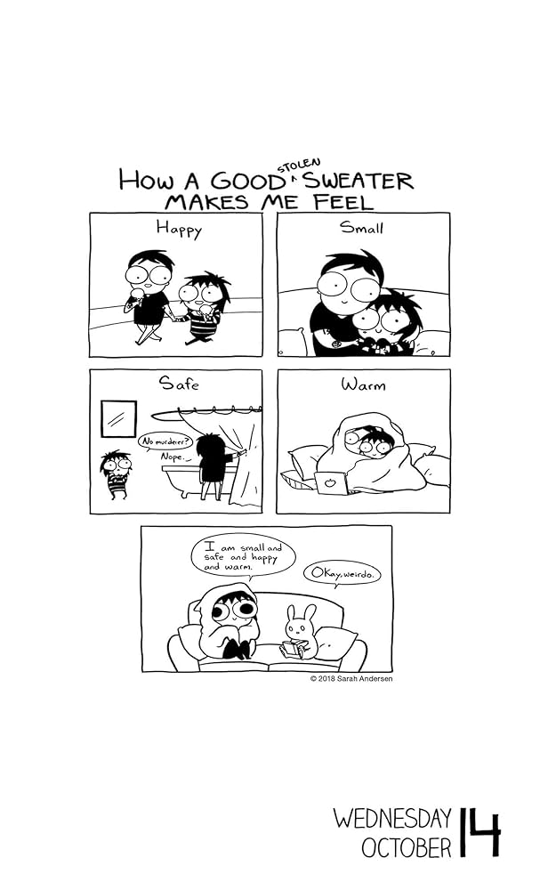 Amazon | Sarah's Scribbles 2020 Deluxe Day-to-Day Calendar