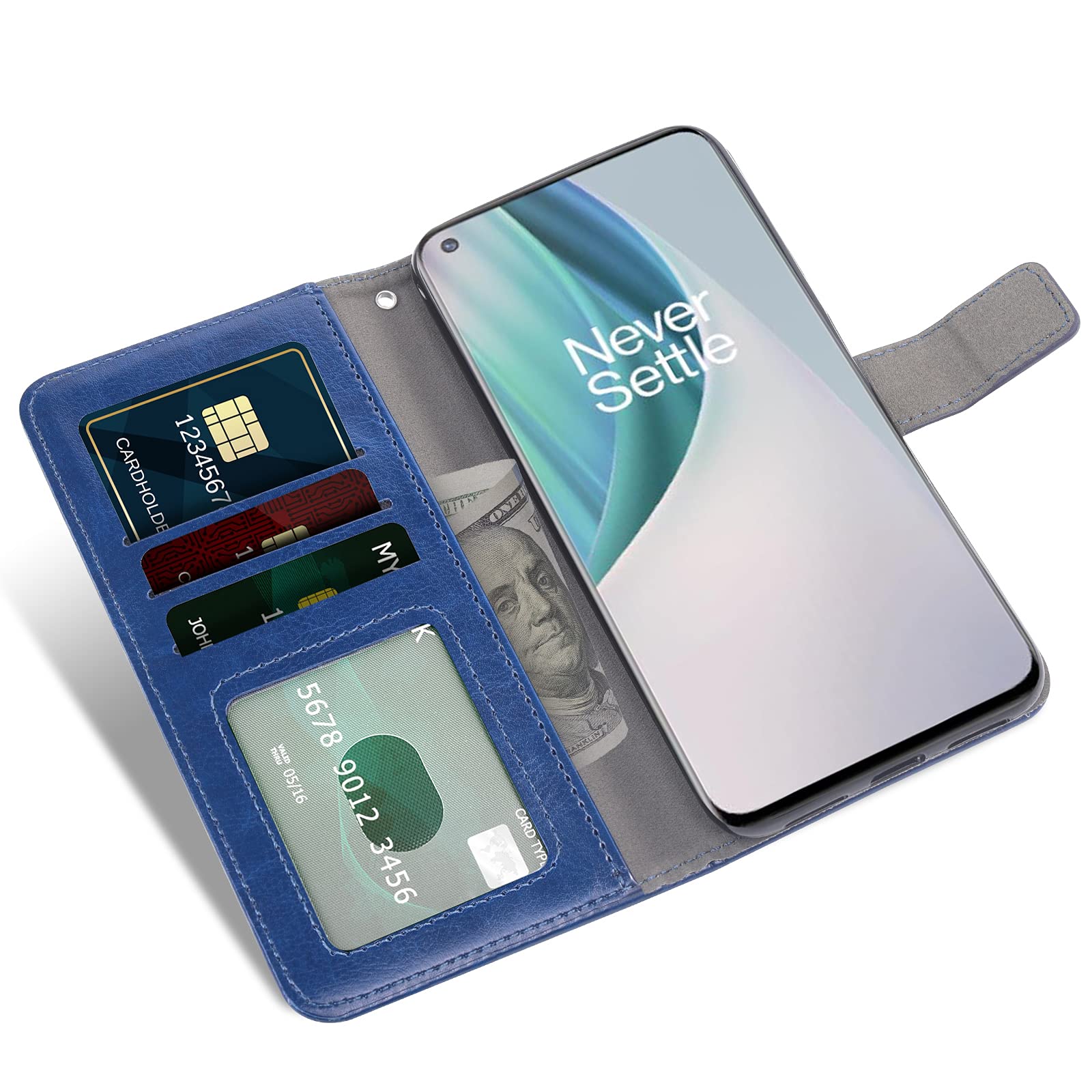 Asuwish Compatible With OnePlus 9 OnePlus9 5G Wallet Case Lanyard Leather Flip Card Holder Stand Wrist Strap Cell Phone Cover One Plus9 1 Plus 1plus One 1