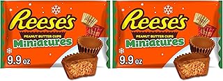 25+ Recipes Using Reese’s Peanut Butter Sauce for Dessert Lovers 23 Miniatures Milk Chocolate Peanut Butter Cups, Christmas Stocking Stuffer...