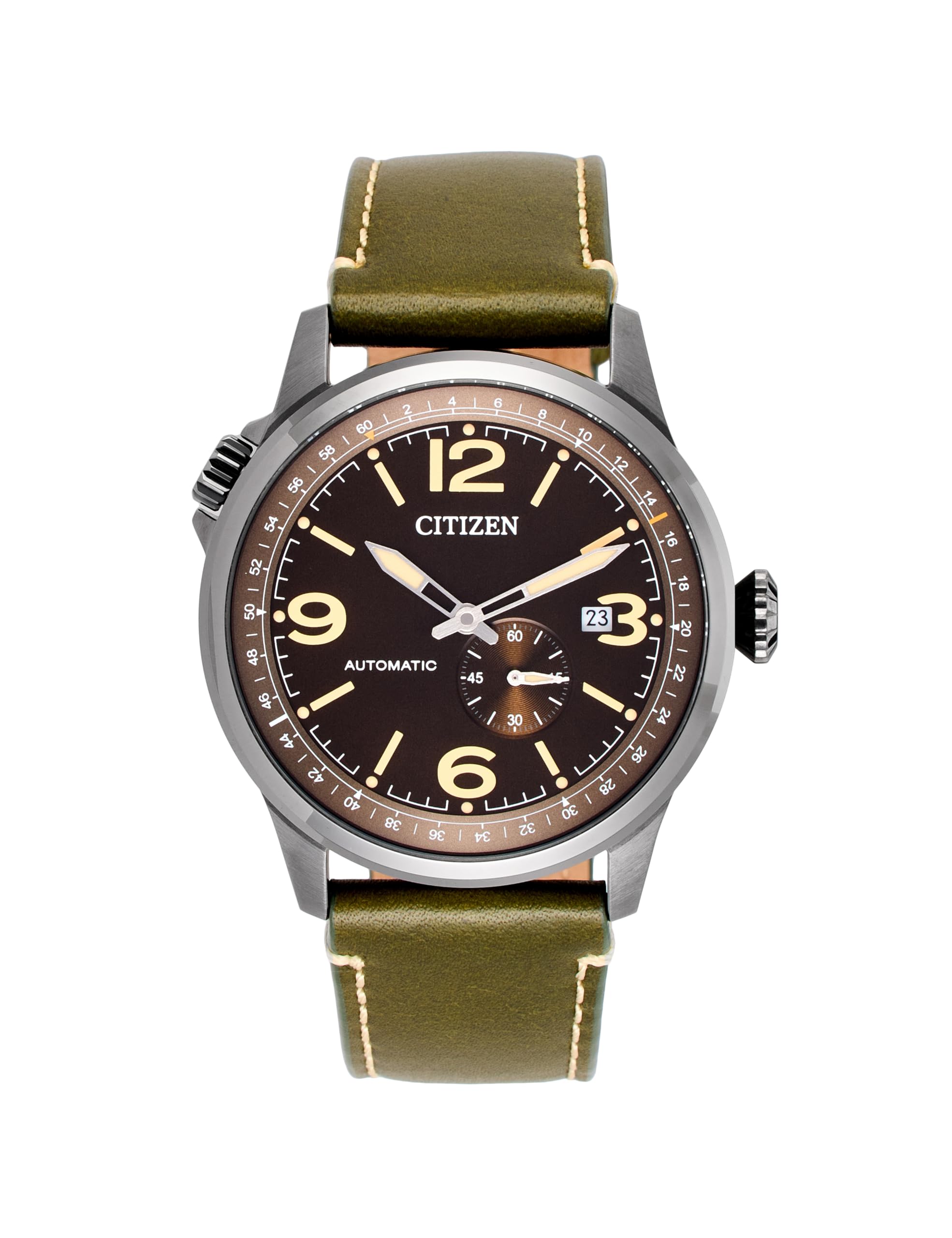 Citizen Mechanical 42 mm Black Dial Men Watch- NJ0147-18X : Amazon
