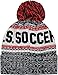 Icon Sports U.S. Soccer USMNT Soccer Beanie Men Size - Black Print with Home Color