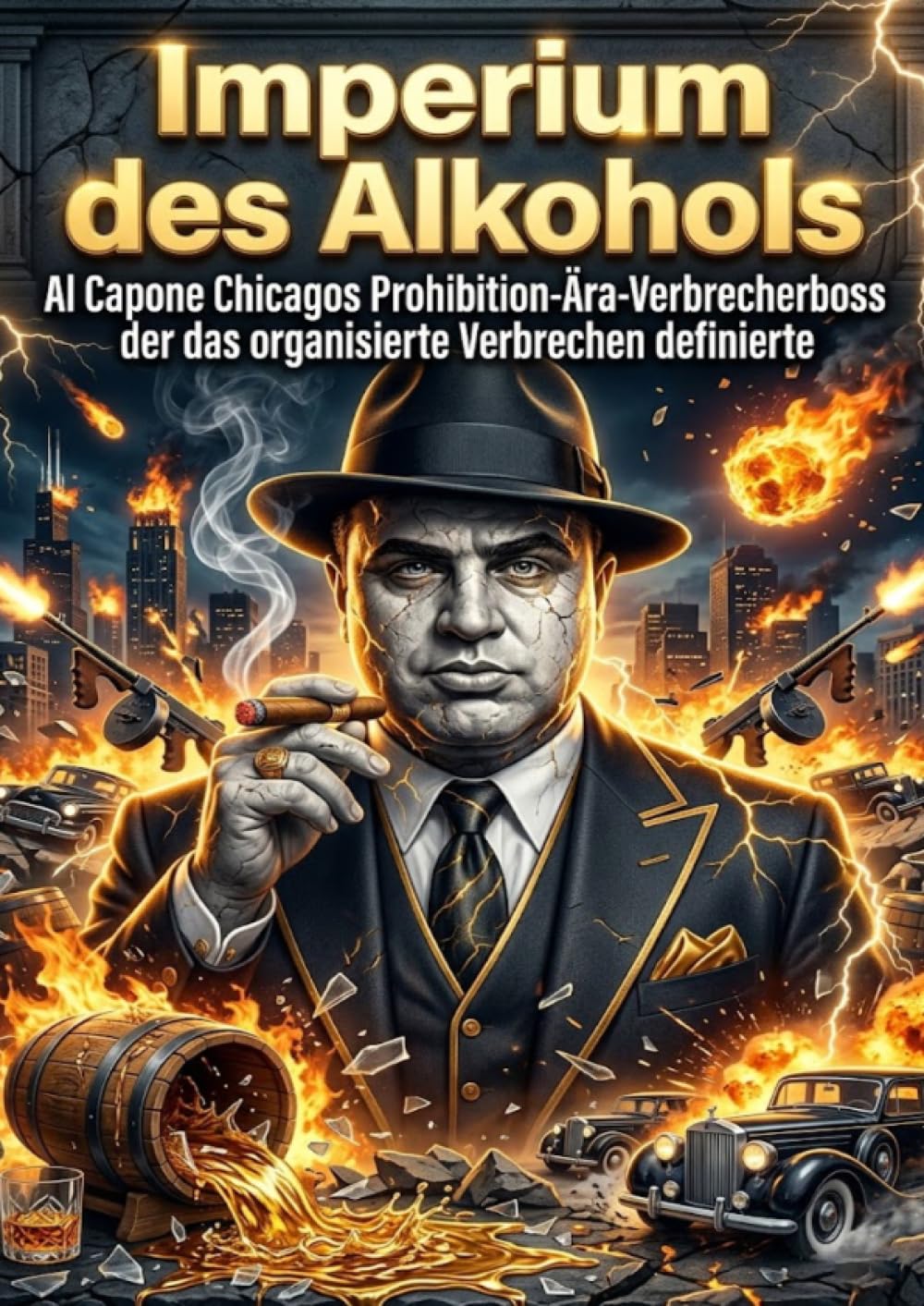 Imperium des Alkohols: Al Capone Chicagos Prohibition-Ära-Verbrecherboss der das organisierte Verbrechen definierte