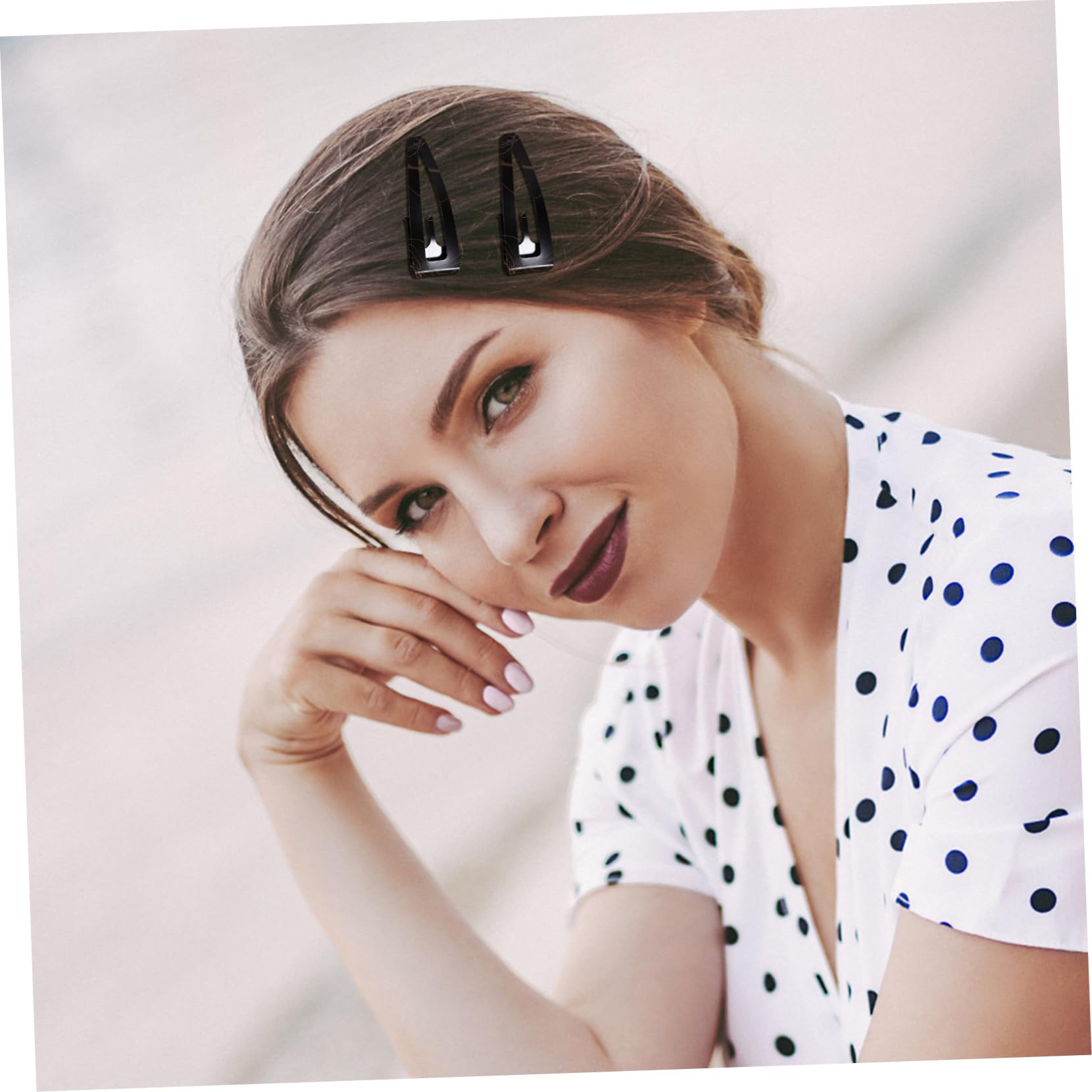 Didiseaon 40 Stück Teiliges Metall Haarspangen für Damen und Mädchen Langlebige Snap Haarclips in Schwarz Roségold Gunmetal Vintage und Rot Modische Haarschmuck-accessoires für Vielseitige