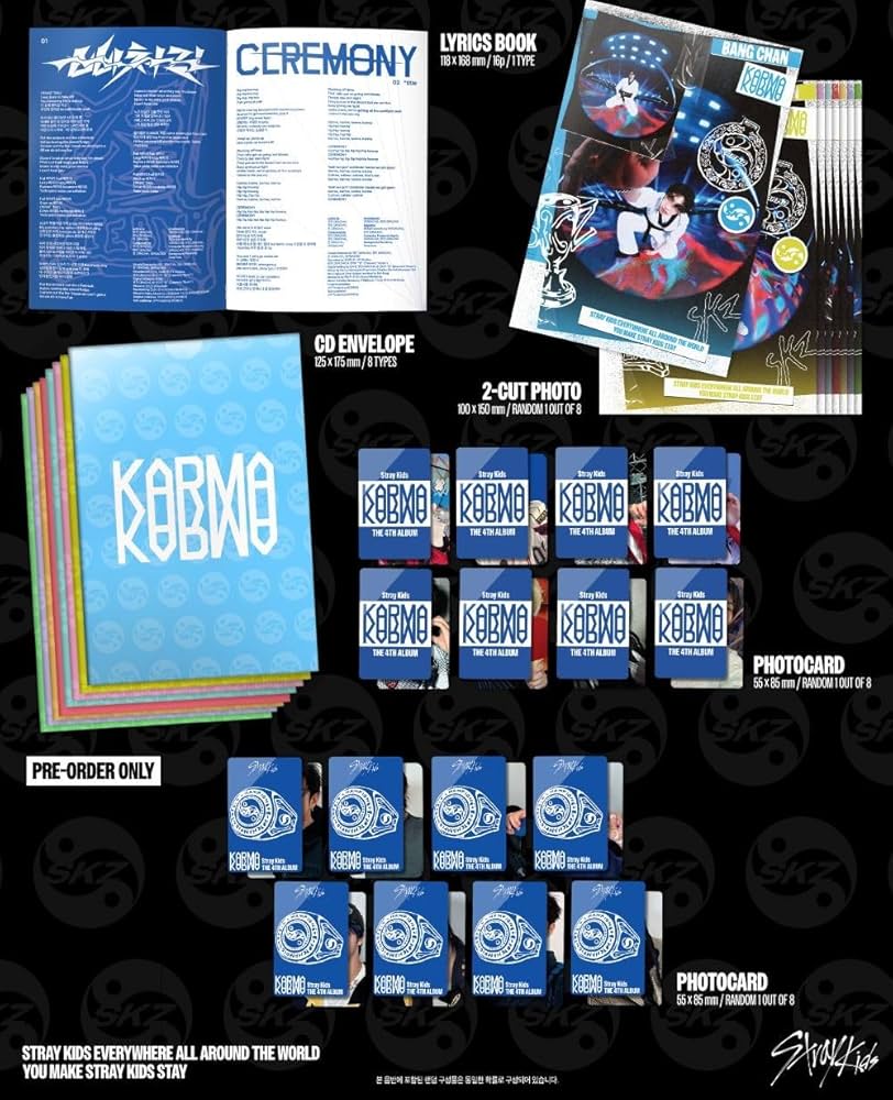 Stray Kids KARMA ACCORDION VER. リノ✖️10 Stray Kids KARMA ACCORDION VER. リノ✖️10 - メルカリ