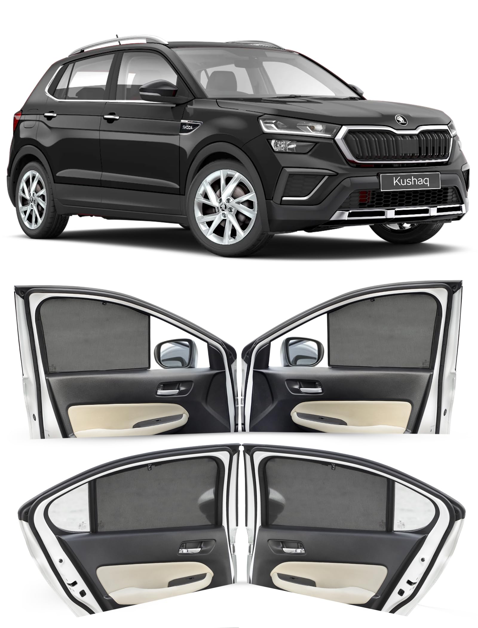 Hyundai i20 Sun Shades - UV Protection & Privacy -19