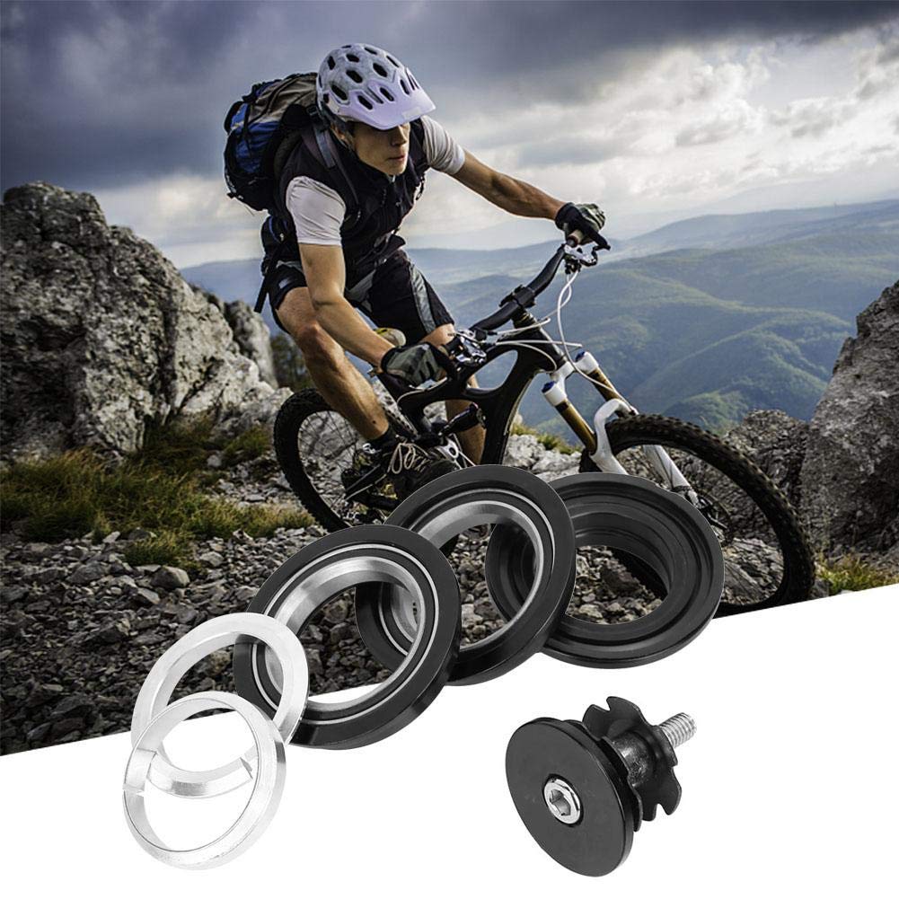 Entretoises Fourche Vélo Carbone 1 1/8 Pouce - Noir - Lot
