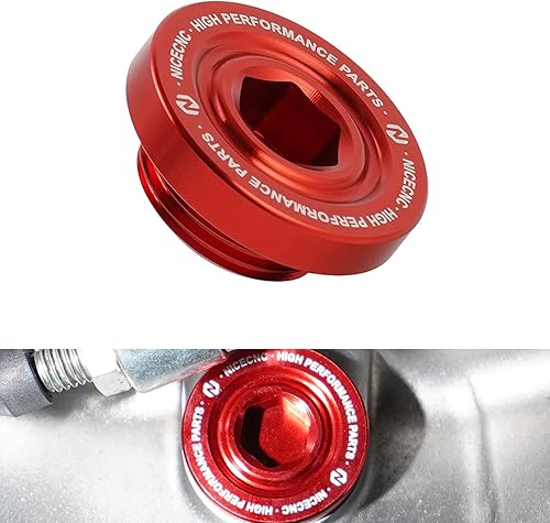 Miniatura 10 de NICECNC Junta tórica dorada de tapón de drenaje de aceite compatible con Yamaha Raptor 700 2006-2023Raptor 700R 2009, 2011-2023YFM700RSE 2013-2023
