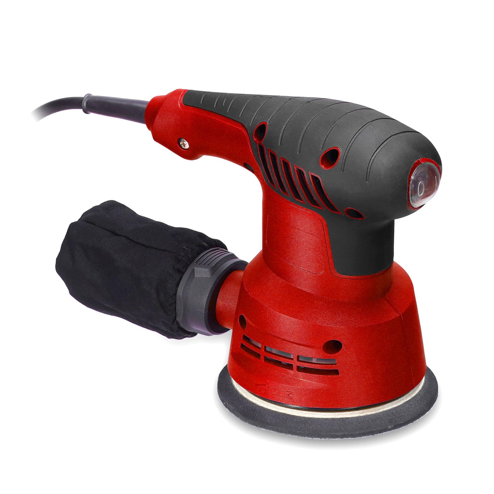Lijadora Excéntrica Eléctrica de Mano de 300 W, 5000 a 12000 Rpm, 6 Niveles de Velocidad Ajustable, Máquina Pulidora de Automóviles para Automóviles, Encerado de Pisos, (Enchufe