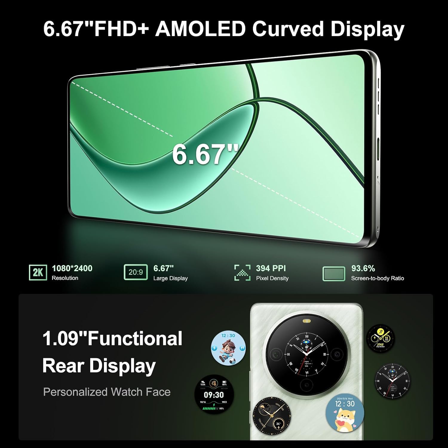 S3 Pro Mobile Phone 2025 Android Smartphone (6+14) - Dettaglio