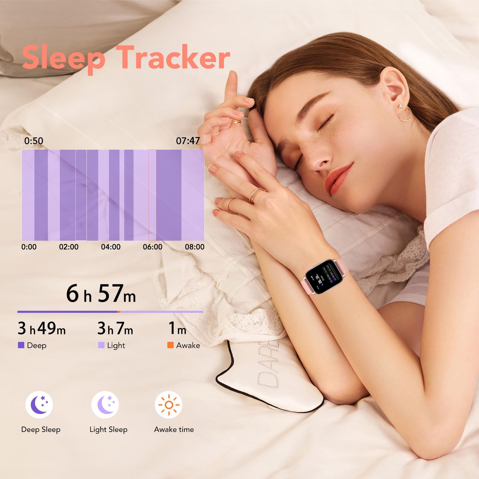 Reloj Inteligente Hombre, Smartwatch Hombre,Rosa Pro, 2024