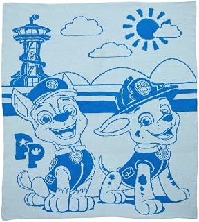 PAW PATROL Kids Super Soft Throw, 50" x 60" in Chase and Marshall