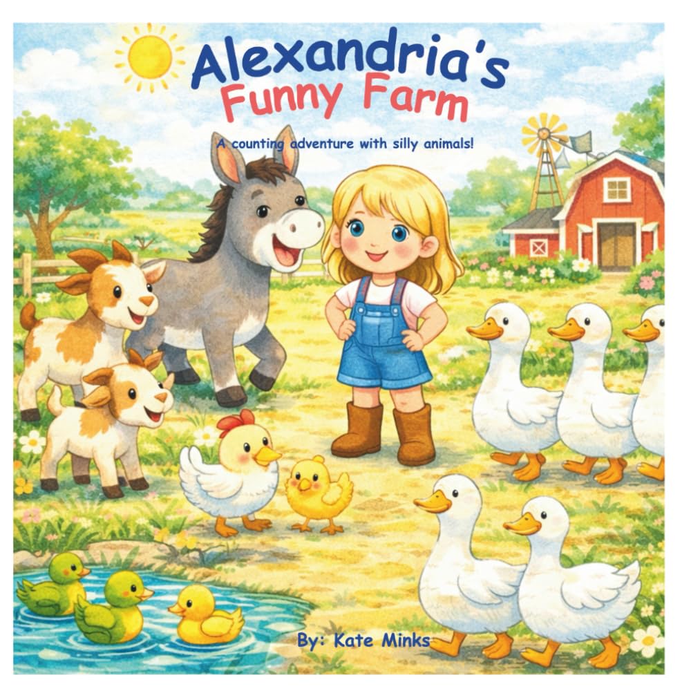 Alexandria's Funny Farm: A counting adventure with silly animals!