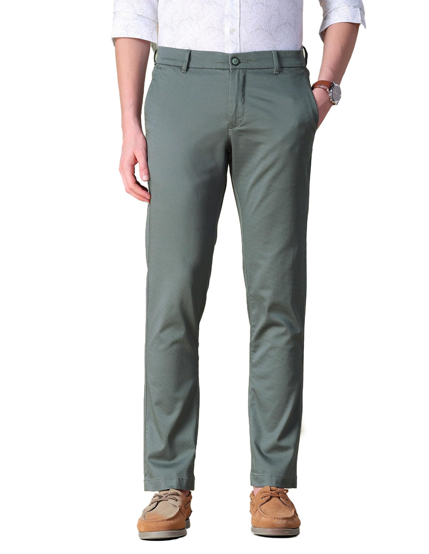 u.s. polo assn. U.S.Polo Association Men's Satin Relaxed Fit Trousers-picture-38