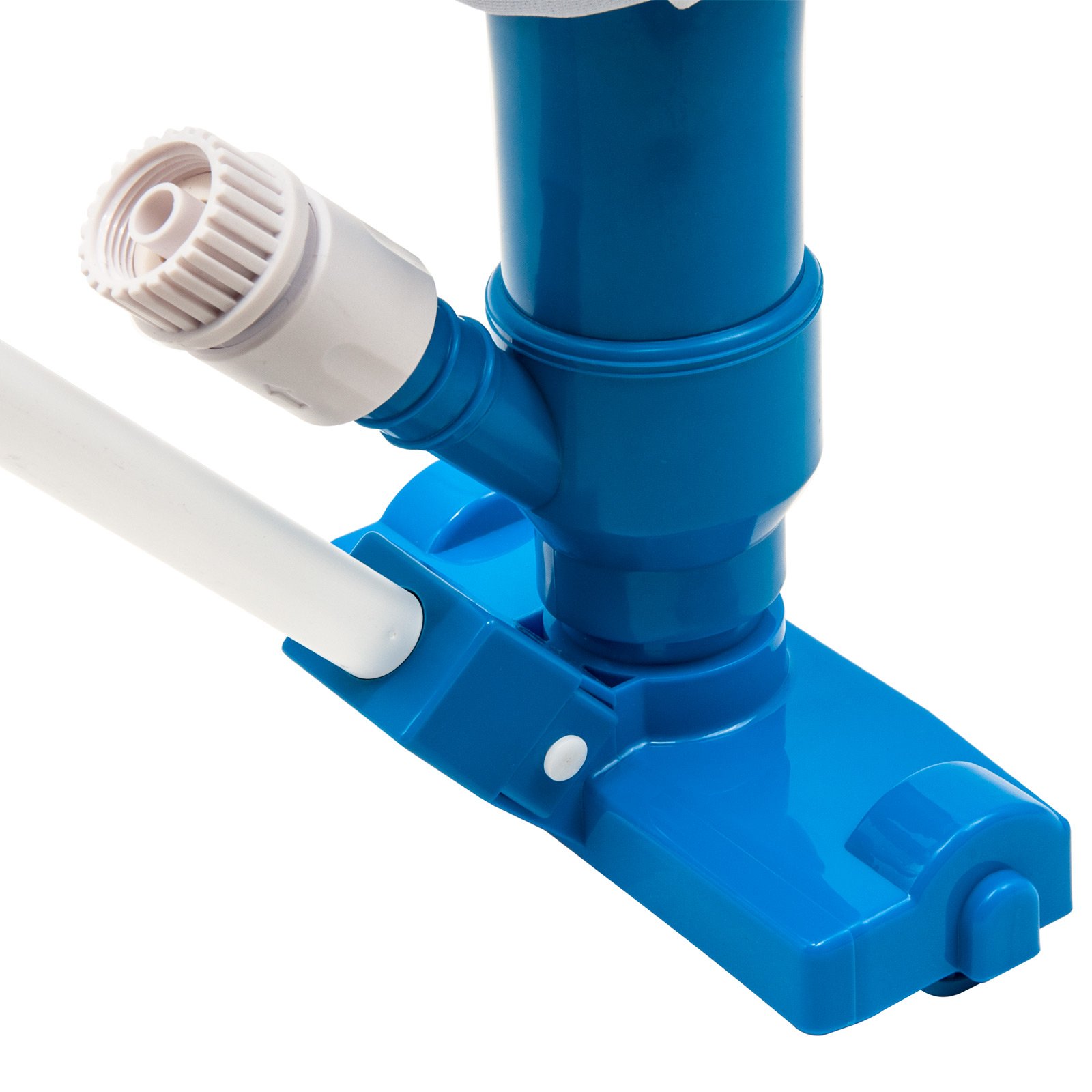 Deuba Kit de Limpieza para Piscina Aspiradora Recogehojas Red Cepillo Limpiafondos Mantenimiento