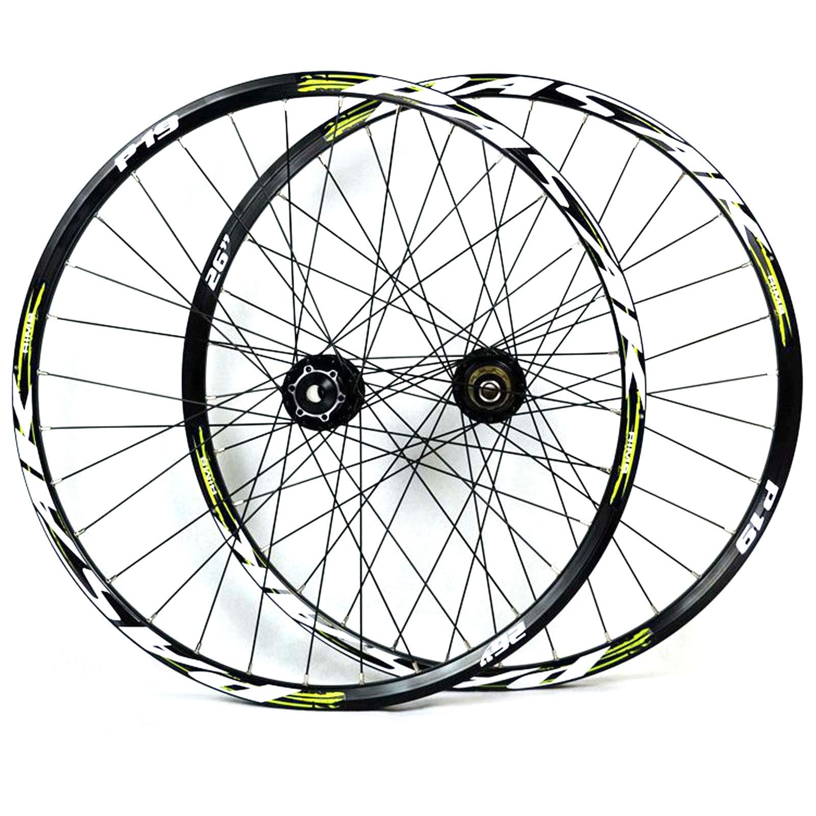 Ruote per Mountain Bike a Doppia Parete, 26, 27,5, 29 Pollici, Perno Passante/sgancio rapido, Ruota Anteriore/Posteriore, Freni a Disco, mozzo a 7, 8, 9, 10, 11 velocità