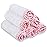 San Francisco Baby Washcloths for Newborn - Rayon from Bamboo Washcloths, Baby Wash Cloths Soft, Wash Cloths for Babies, Baby Wash Cloth - 6 Pieces, Pink