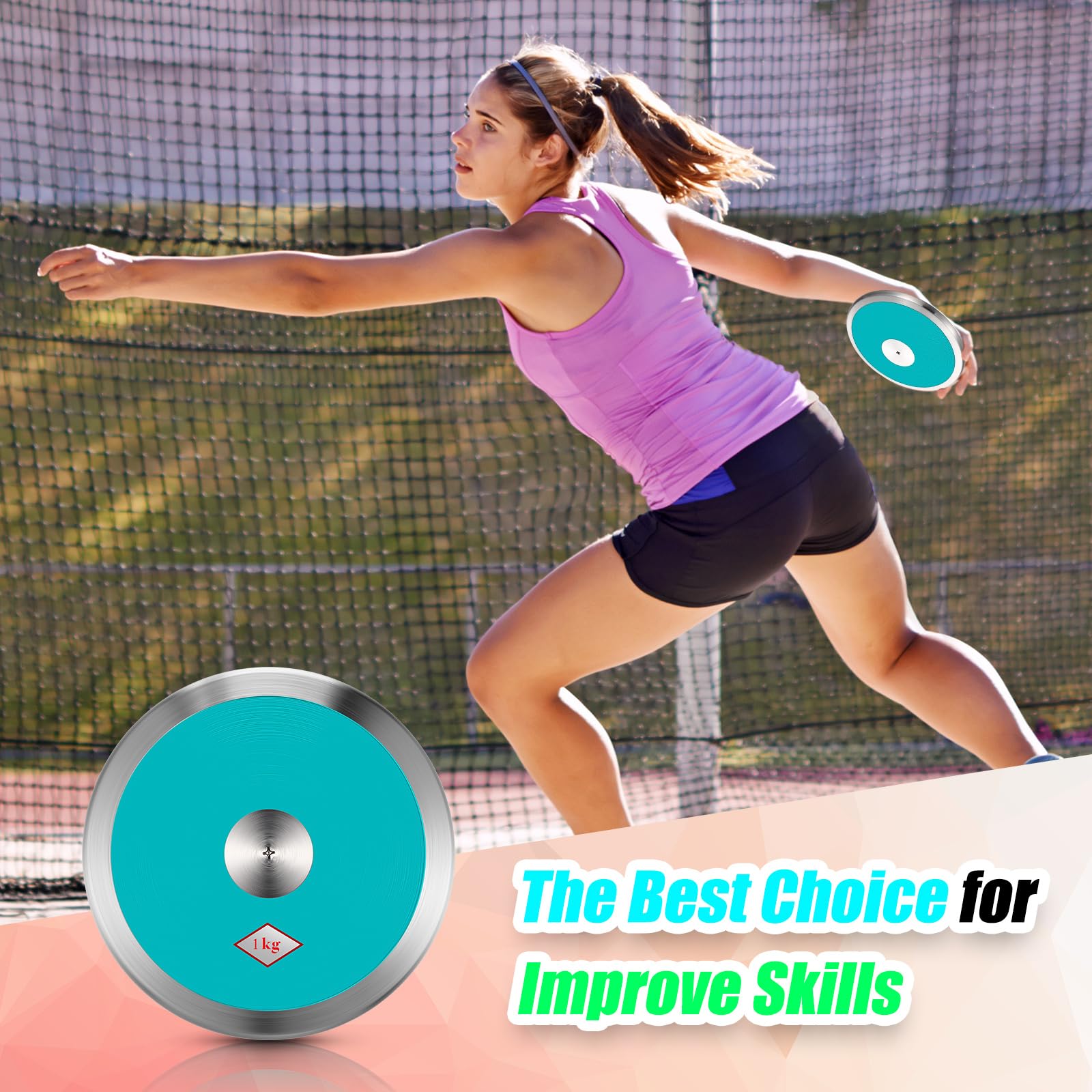 Training Discus Set 4-Piece Discus Set - Mixed Weight Training Discuses ...