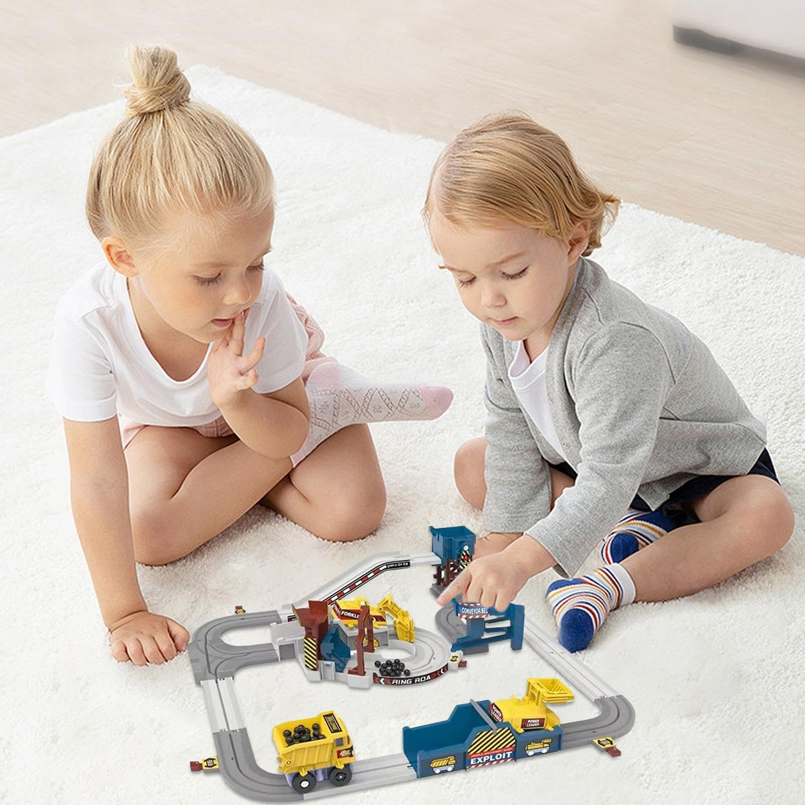 Traccia della gara per bambini, set da corsa per bambini Tracce di