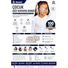 Rotantix  ocuk G z Kapama Band , 100 Adet, Desenli, G z Pedi
