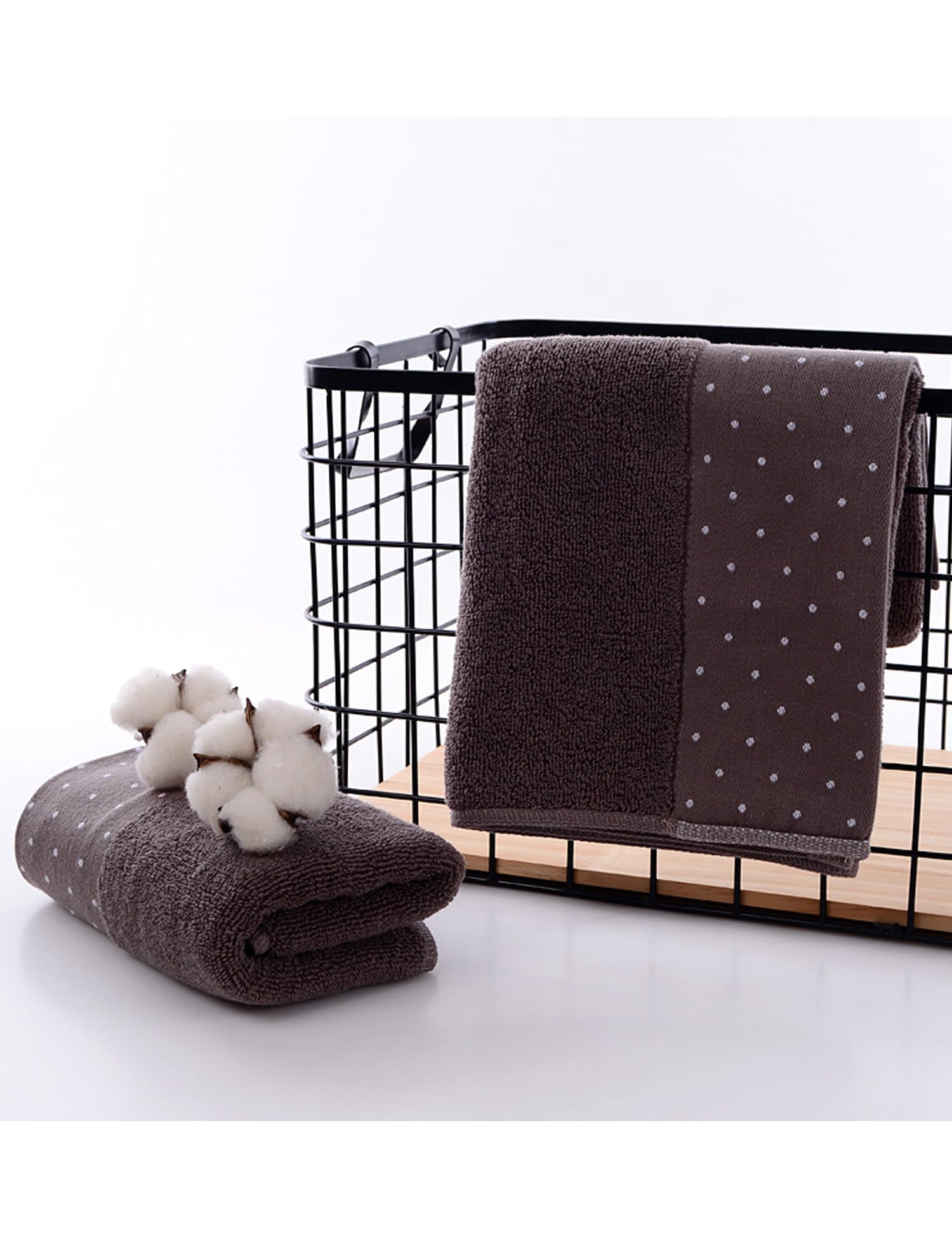 Classic Bath Towels 100 Cotton Washcloths Towels Soft and Absorbent Hand Towels