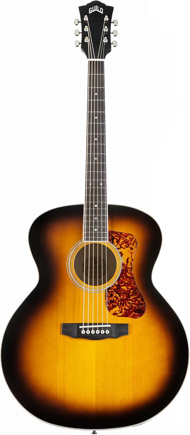 Guild F250E Jumbo Acoustic Electric Guitar