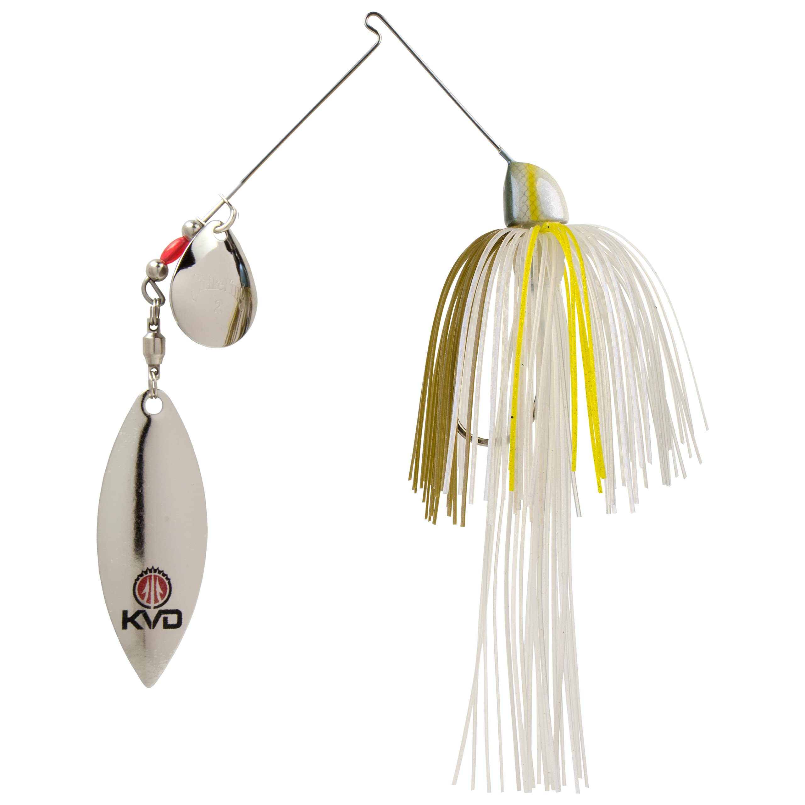 Strike King Finesse KVD Spinnerbait,Sexy Blue Back Herring, 3/8oz