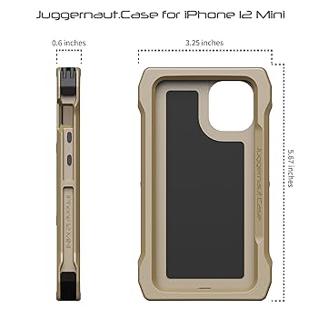 Amazon.co.jp: Juggernaut.Case - iPhone 12 Mini IMPCT