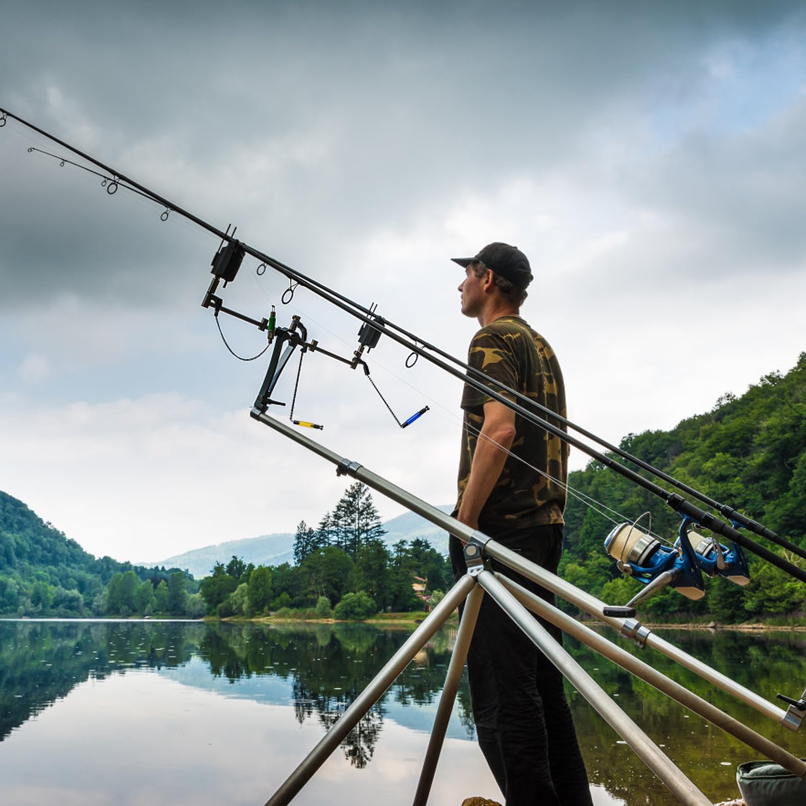 Indicatori Di Abboccata Per Pesca Alla Carpa - Set Da 3 Swinger, Visibili Di Notte, Colorati - Foto 3