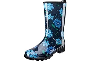 Waterproof Mid Calf Rain Boots Enhance Everyday Adventures