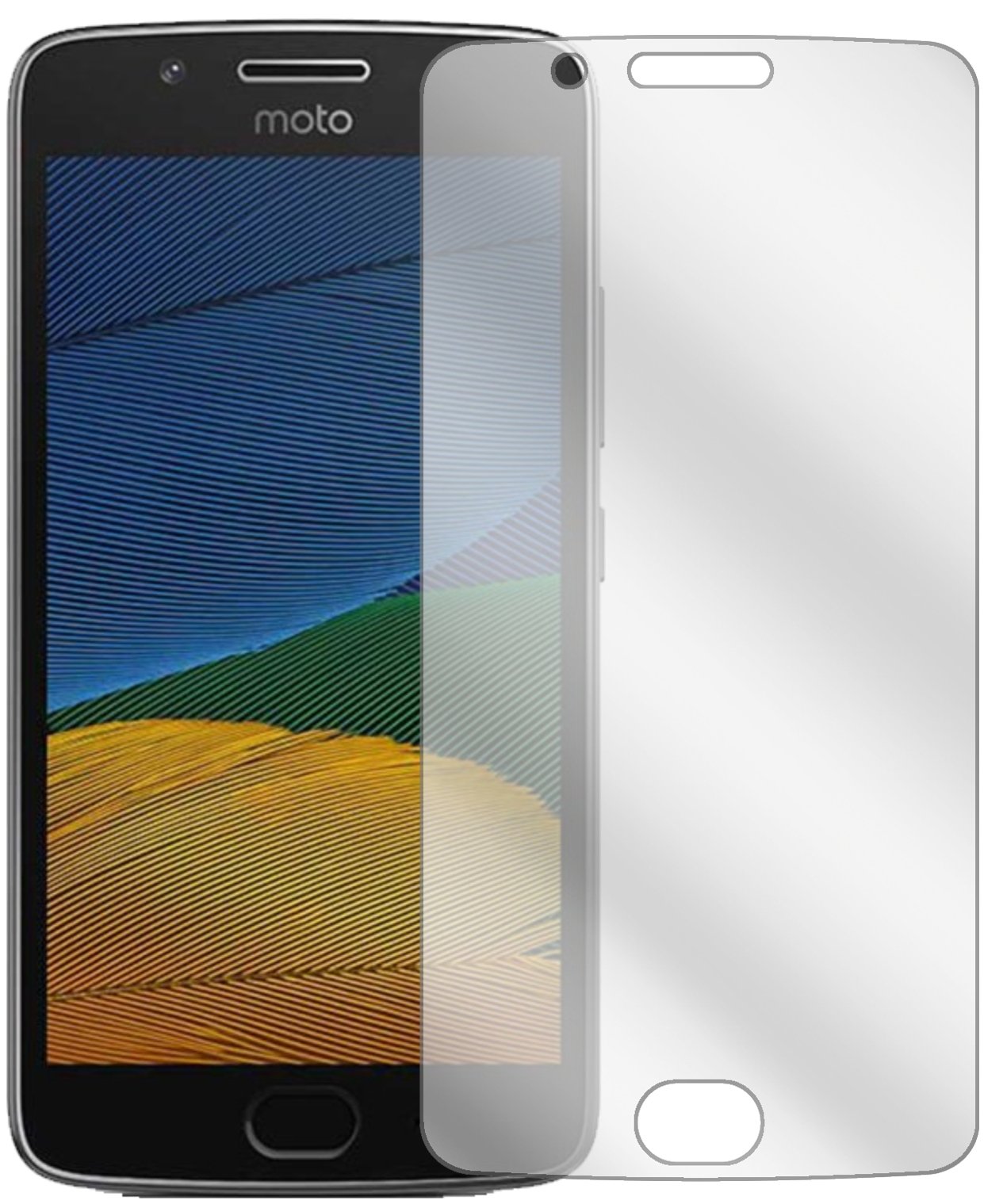 6x Pellicola per Motorola Moto E5 Supra Protettiva Protezione Schermo Cristallo
