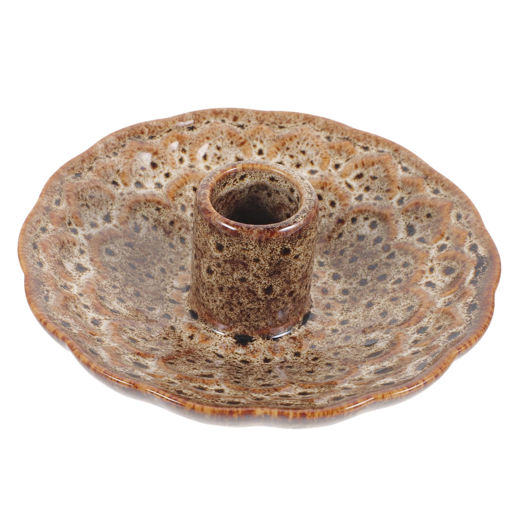 SOLUSTRE 5 Stück Keramischer Salbei Räucherstäbchen Halter Eleganter Tischmittelpunkt für Moderne Dekoration und Leicht für Aromatische und Meditation