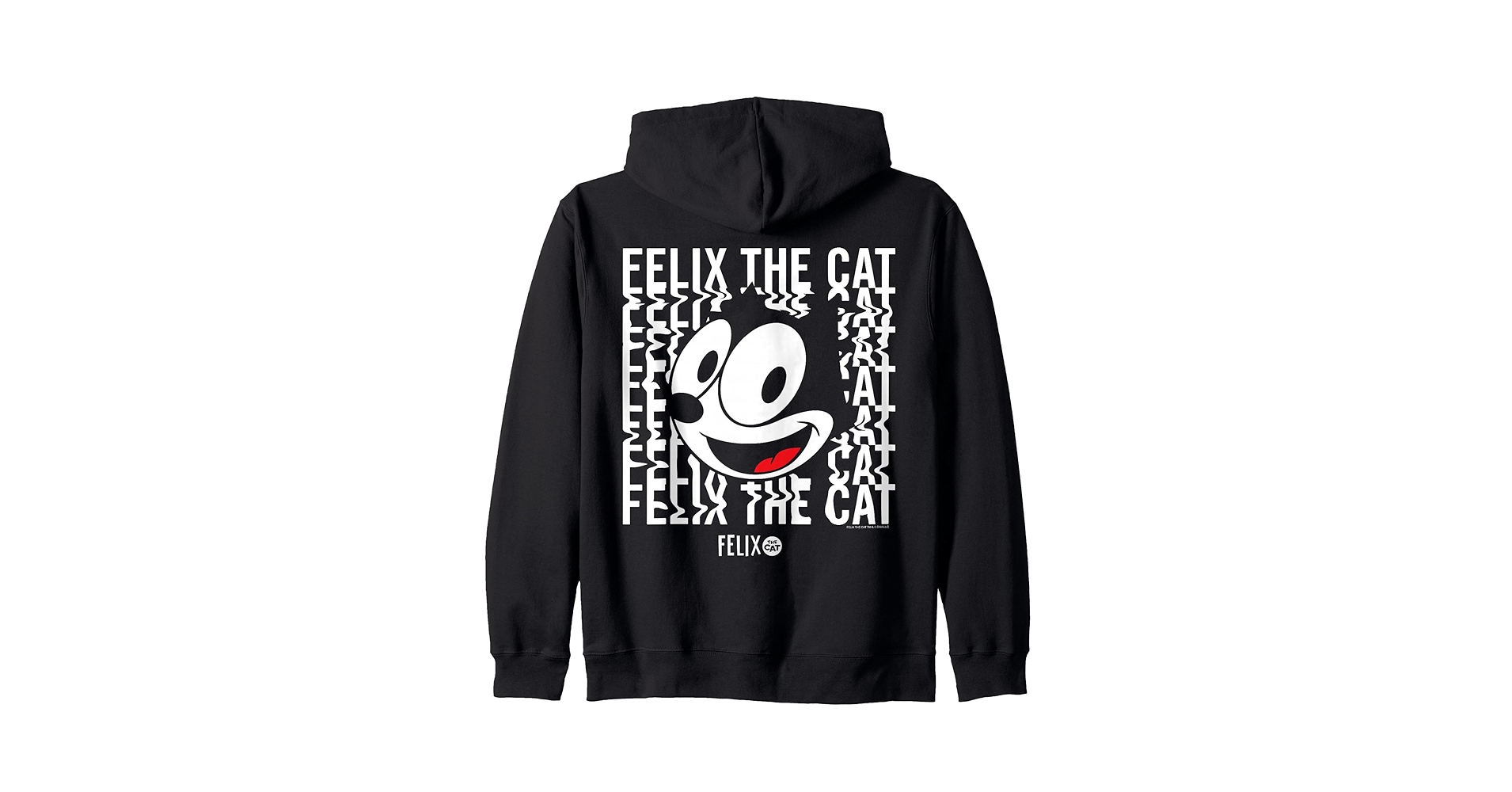 Amazon.com: Felix The Cat Trippy Zip Hoodie : Clothing, Shoes