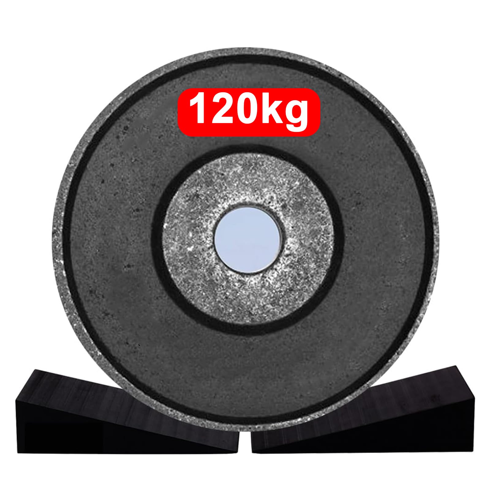Tavola Inclinata & Cuneo per Squat 2 Pezzi, Rialzo per Talloni per Attività e Stabilità, Blocco per Mobilità e Stretching per Squat Profondi, in Schiuma EVA (23x15x5,5 cm)