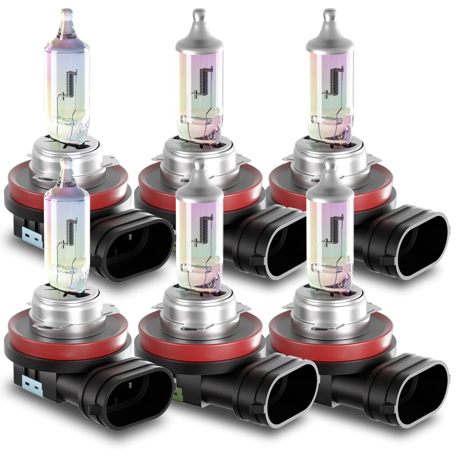 SHENKENUO H9+H11 Halogen 6-Pack