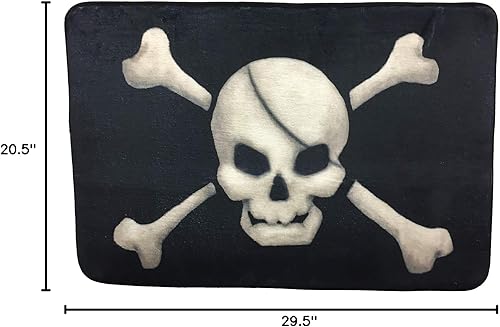 Miniatura 2 de Pirate's Treasure - Tapete de baño de espuma viscoelástica para niños, multicolor