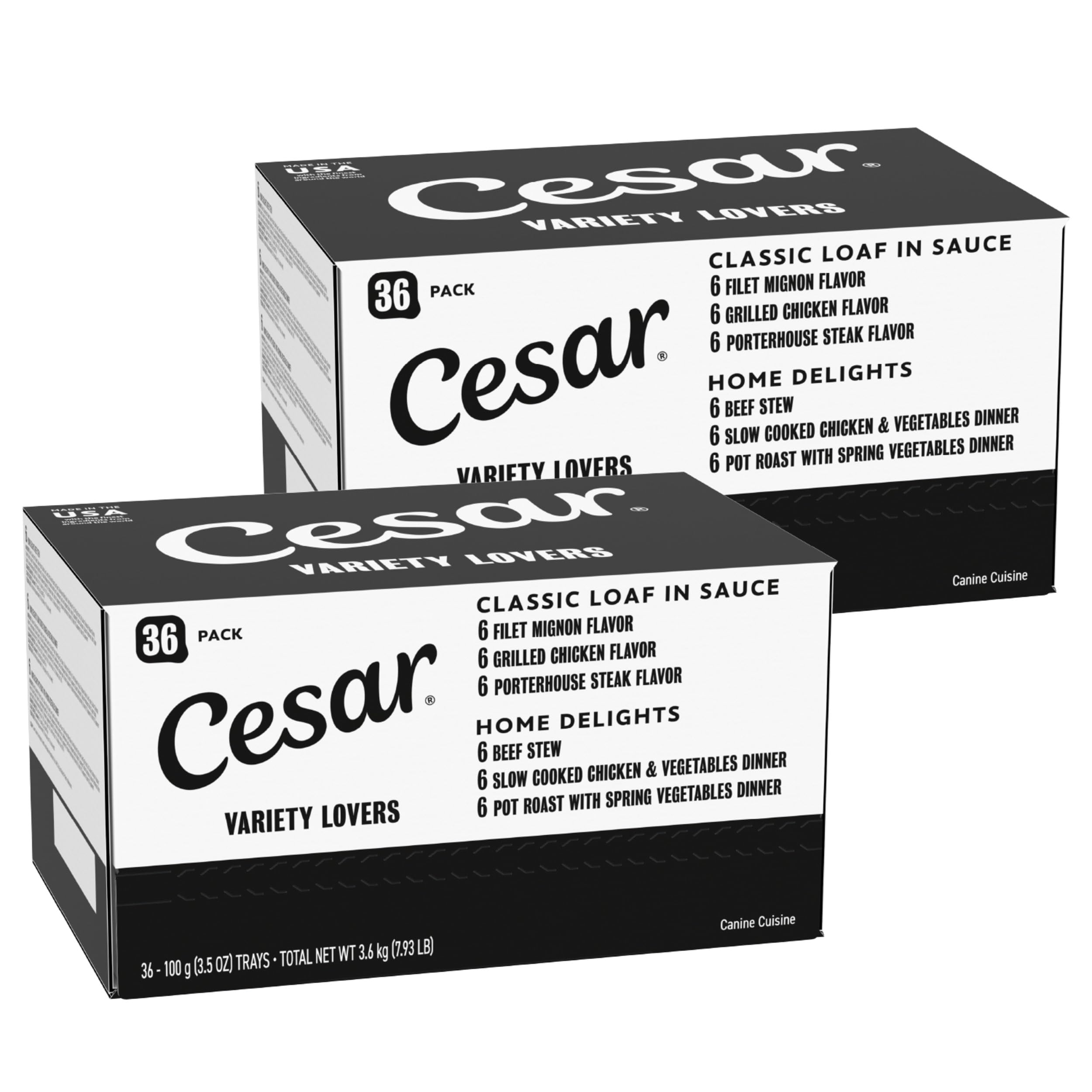 Cesar Wet Dog Food Variety Pack