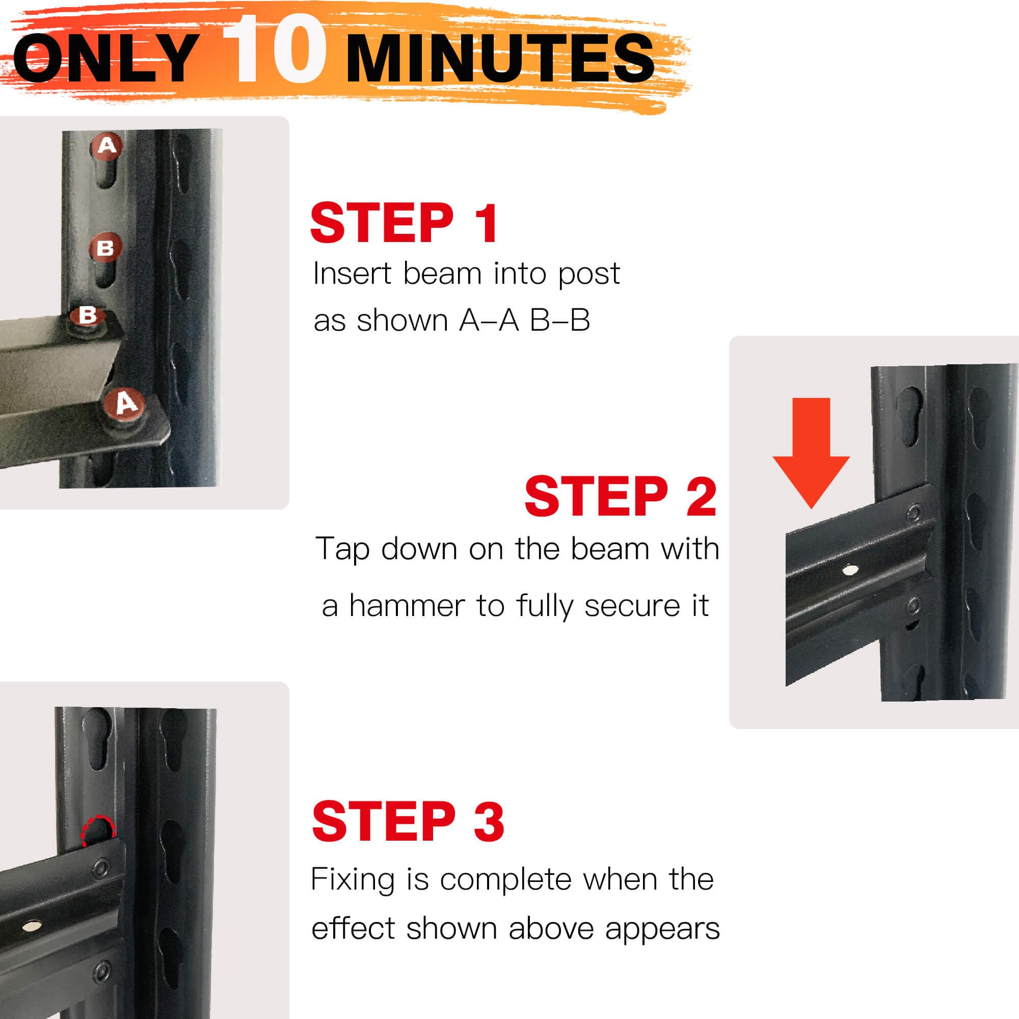 Amazon｜PMKES 高さ84インチ ガレージ棚 高耐久 ガレージ収納棚 3,000