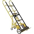 US Cargo Control Appliance Dolly Heavy Duty with Stair Climber & Kickback Wheels, 1,200 LBS Capacity, Industrial Appliance Hand Truck with Single Auto Recoil Strap System, Heavy Duty Steel Hand Truck