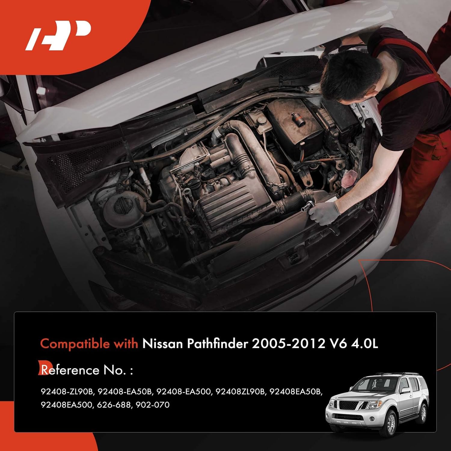 A-Premium HVAC Heater Hose Pipe Line Assembly with Clamps & Protective Sleeve Compatible with Ford Expedition 97-02, F-150 97-04, F-150 Heritage 2004, F-250 97-99 & Lincoln Navigator 98-99
