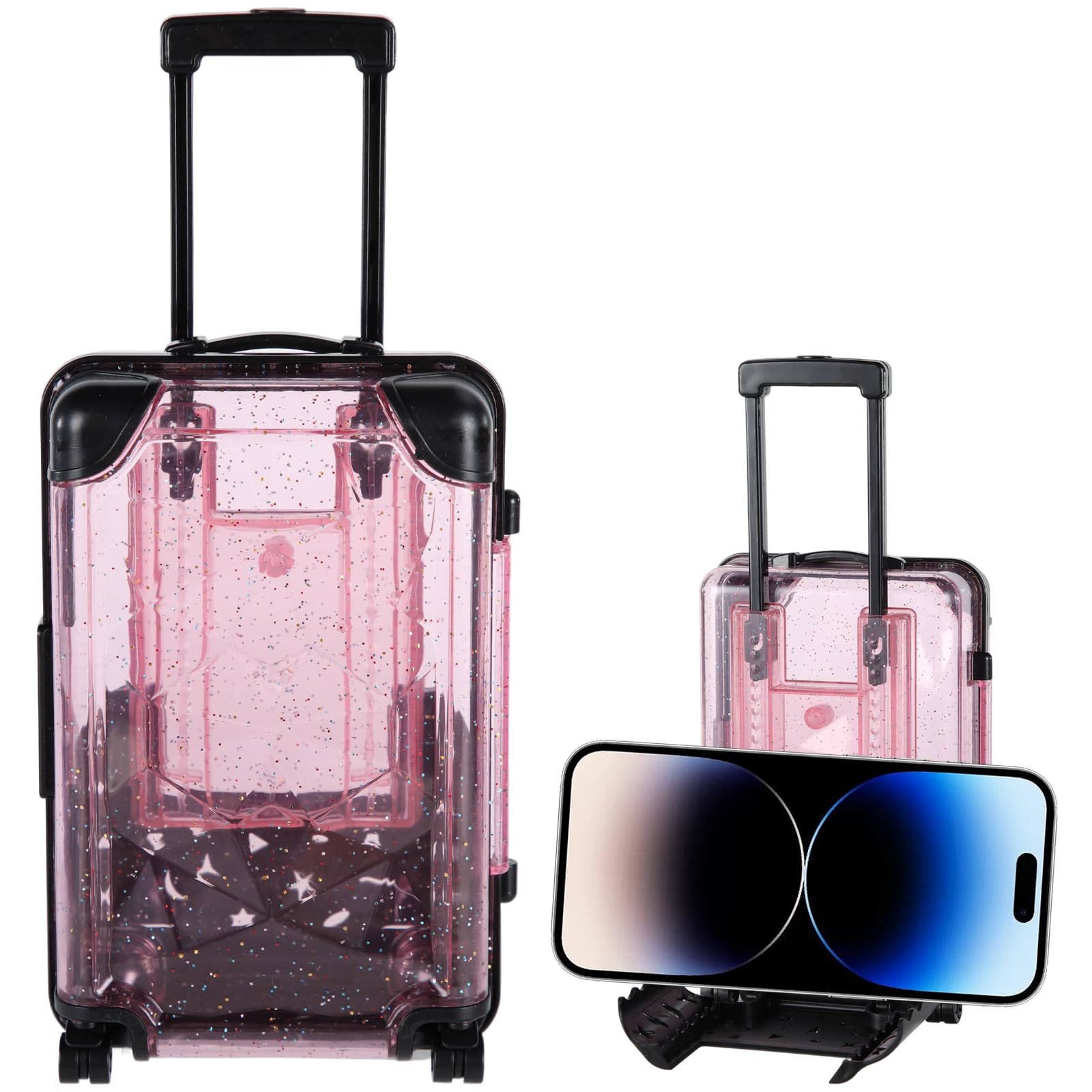 Mini Reisekoffer Rosa - Süße Geldgeschenk Box Mit Praktischen Funktionen