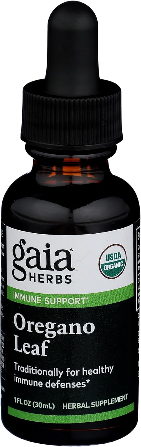 Gaia Herbs Organic Oregano Leaf Extract, 1 FZ