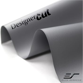 Elite Screens Designer Cut Series, 135-inch 169, 8K / 4K Ultra HD Ambient Light Rejecting DIY Raw Projector Screen Material, True ALR Capable Projection Screen, RM-135H-CINEGREY3D